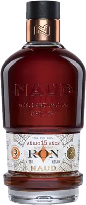 Bouteille de spiritueux : Ron Panama 15 Años de la marque Famille Naud