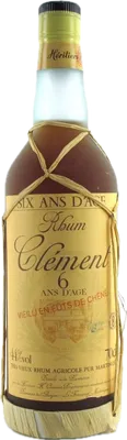 Bouteille de spiritueux : 6 ans d’âge de la marque Clément