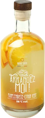 Bouteille de spiritueux : Arrangez-Moi Pamplemousse-Citron Vert de la marque Quai Sud