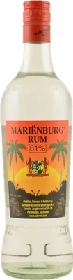 Bouteille de spiritueux : White Overproof de la marque Marienburg