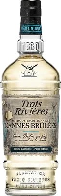 Bouteille de spiritueux : Cannes Brûlées de la marque Trois Rivières