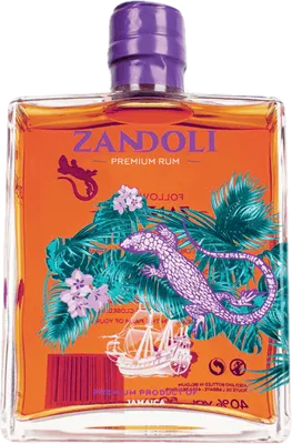 Bouteille de spiritueux : Jamaica de la marque Zandoli