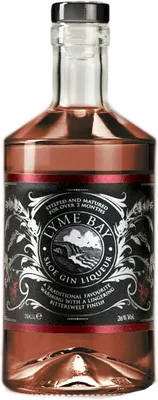 Bouteille de spiritueux : Sloe Gin de la marque Lyme Bay