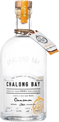 Bouteille de spiritueux : White Rum Infused with Cinnamon de la marque Chalong Bay