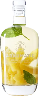 Bouteille de spiritueux : Basilicum Exoticum (Ananas Rôti-Basilic) de la marque Arhumatic