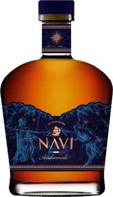 Bouteille de spiritueux : Andromède de la marque NAVI