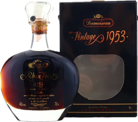 Bouteille de spiritueux : Rhum Vieux Vintage 1953 de la marque Damoiseau