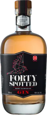 Bouteille de spiritueux : Winter de la marque Forty Spotted 