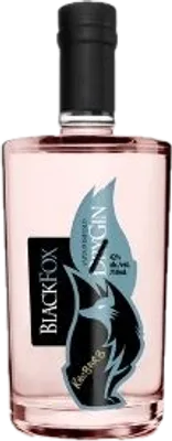 Bouteille de spiritueux : Rhubarb Gin de la marque Black Fox