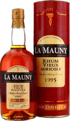 Bouteille de spiritueux : Vieux Agricole 1995 de la marque Maison La Mauny