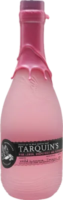 Bouteille de spiritueux : Pink Lemon, Grapefruit & Peppercorn Gin de la marque Tarquin's