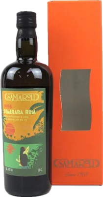 Bouteille de spiritueux : Demerara Rum de la marque Samaroli