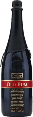 Bouteille de spiritueux : Old Rum („Family Reserve“) de la marque Goslings