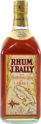 Bouteille de spiritueux : Plantation Lajus du Carbet de la marque J. Bally
