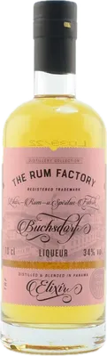 Bouteille de spiritueux : The Rum Factory Elixir de la marque Bodegas de America S.A