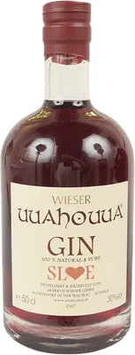 Bouteille de spiritueux : Sloe Gin de la marque Wieser