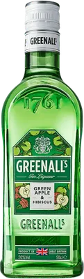 Bouteille de spiritueux : Green Apple & Hibiscus de la marque Greenall's