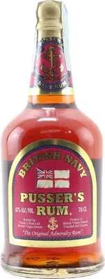 Bouteille de spiritueux : British Navy Red Label de la marque Pusser's