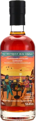 Bouteille de spiritueux : Bottled for Trailer Happiness de la marque Foursquare