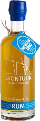 Bouteille de spiritueux : Caribbean Blue de la marque Avontuur