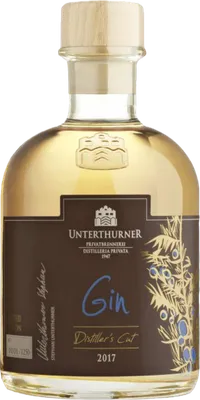 Bouteille de spiritueux : Distiller's Cut 2017 de la marque Unterthurner