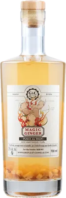 Bouteille de spiritueux : Punch au Rhum Magic Ginger de la marque L'Arôm'Arrangé
