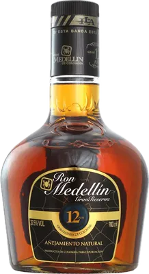 Bouteille de spiritueux : Medellín 12 Ans de la marque Licores De Antioquia