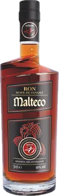 Bouteille de spiritueux : Malteco 20 Years - Reserva Del Fundador de la marque Bodegas de America S.A