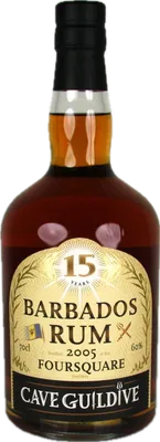 Bouteille de spiritueux : Barbados Rum de la marque Foursquare