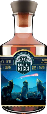 Bouteille de spiritueux : OVNI 6 de la marque Famille Ricci