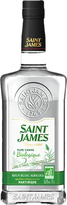 Bouteille de spiritueux : Blanc Agricole Bio 56.5° de la marque Saint James