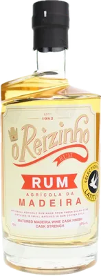 Bouteille de spiritueux : Rum Agricola da Madeira de la marque O Reizinho