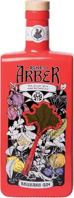 Bouteille de spiritueux : Rhubarb de la marque Agnes Arber