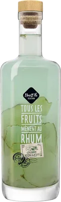 Bouteille de spiritueux : Breiz'île Sélection - Gingembre Menthe glaciale de la marque Breiz’île