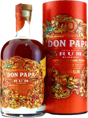 Bouteille de spiritueux : Sevillana Cask Finish de la marque Don Papa