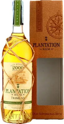 Bouteille de spiritueux : Old Reserve 2000 Trinidad de la marque Plantation