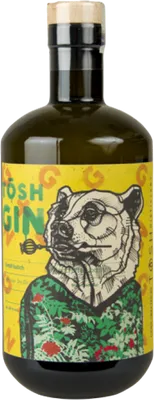 Bouteille de spiritueux : London Dry Gin de la marque Tōsh