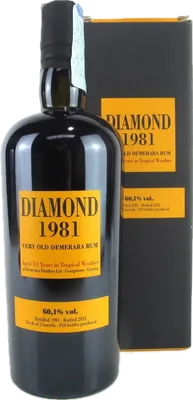 Bouteille de spiritueux : S<W> de la marque Diamond