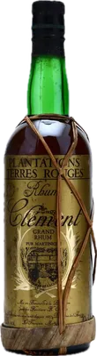 Bouteille de spiritueux : Plantations Terres Rouges 1980s de la marque Clément