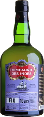 Bouteille de spiritueux : Fiji 10 Ans - Single Cask de la marque Compagnie des Indes