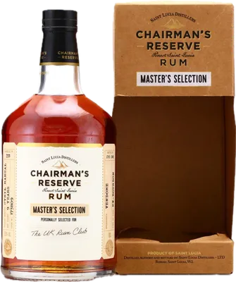 Bouteille de spiritueux : Master's Selection (The UK Rum Club) de la marque Chairman's Reserve