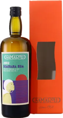 Bouteille de spiritueux : Demerara Rum de la marque Samaroli