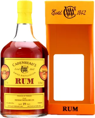 Bouteille de spiritueux : Trinidad Distillers LTD de la marque Cadenheads