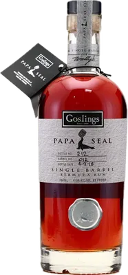Bouteille de spiritueux : Papa Seal Single Barrel de la marque Goslings