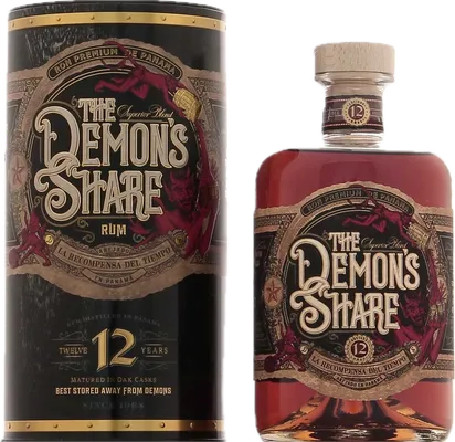 Bouteille de spiritueux : The Demon’s Share de la marque Bodegas de America S.A