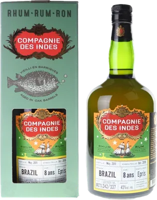 Bouteille de spiritueux : Brazil de la marque Compagnie des Indes