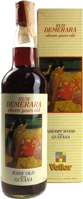 Bouteille de spiritueux : Demerara Rum eleven years old de la marque Versailles