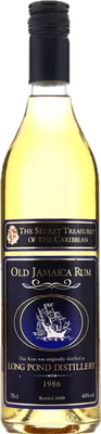 Bouteille de spiritueux : Old Jamaica Rum de la marque Long Pond