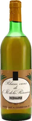 Bouteille de spiritueux : Rhum Vieux de l'Ile de la Reunion (1960s) de la marque Hediard