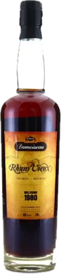 Bouteille de spiritueux : Rhum Vieux Millésime 1980 de la marque Damoiseau